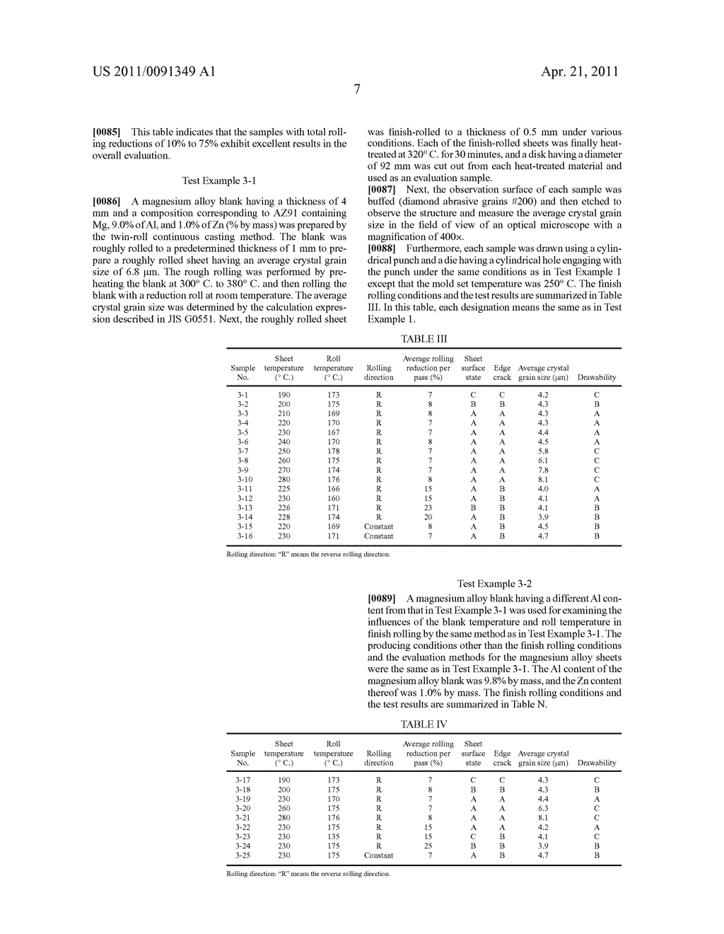 METHOD FOR PRODUCING MAGNESIUM ALLOY PLATE AND MAGNESIUM ALLOY PLATE - diagram, schematic, and image 08