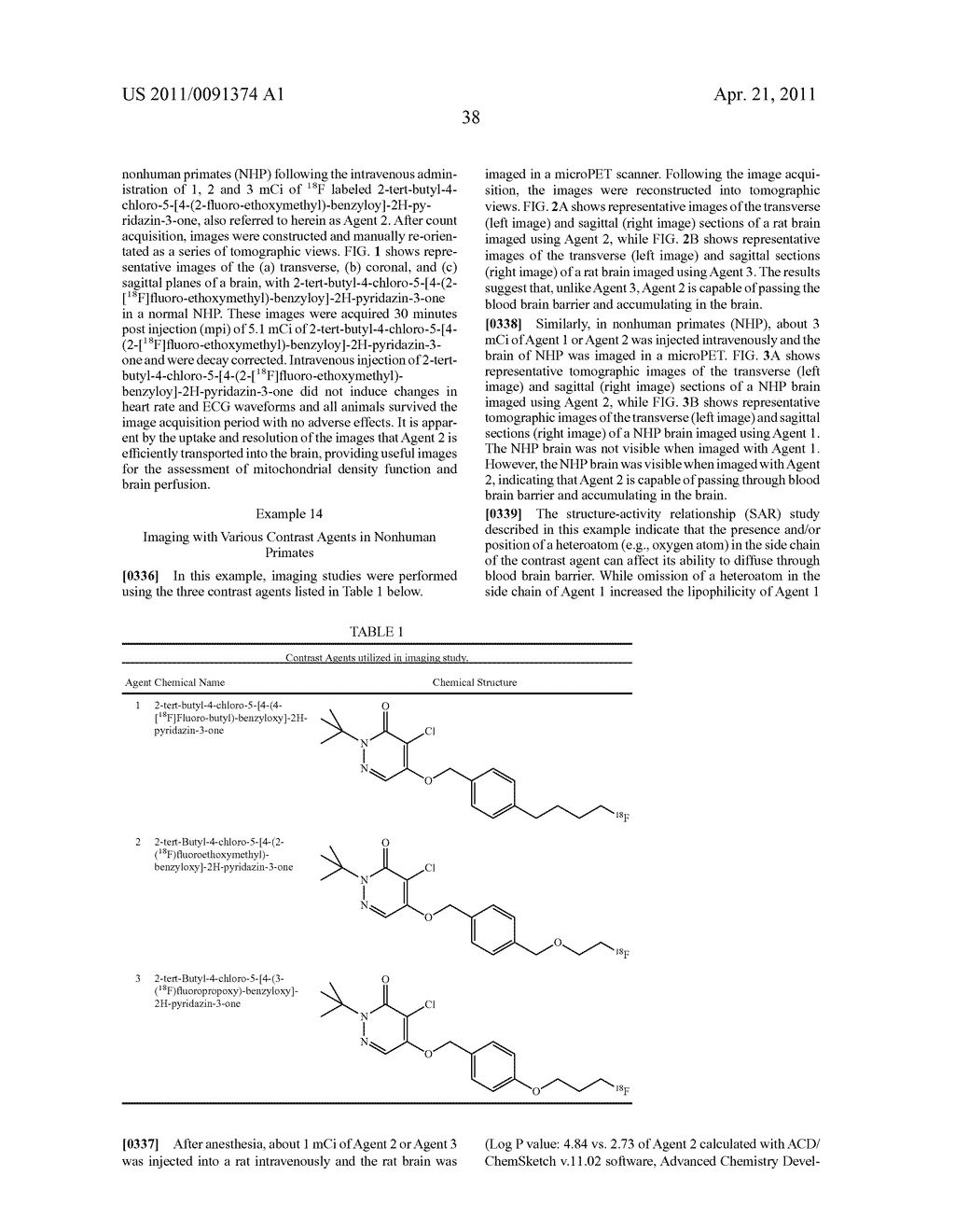 CONTRAST AGENTS FOR APPLICATIONS INCLUDING PERFUSION IMAGING - diagram, schematic, and image 43