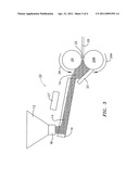 Method and apparatus for the production of high tenacity polyolefin sheet diagram and image