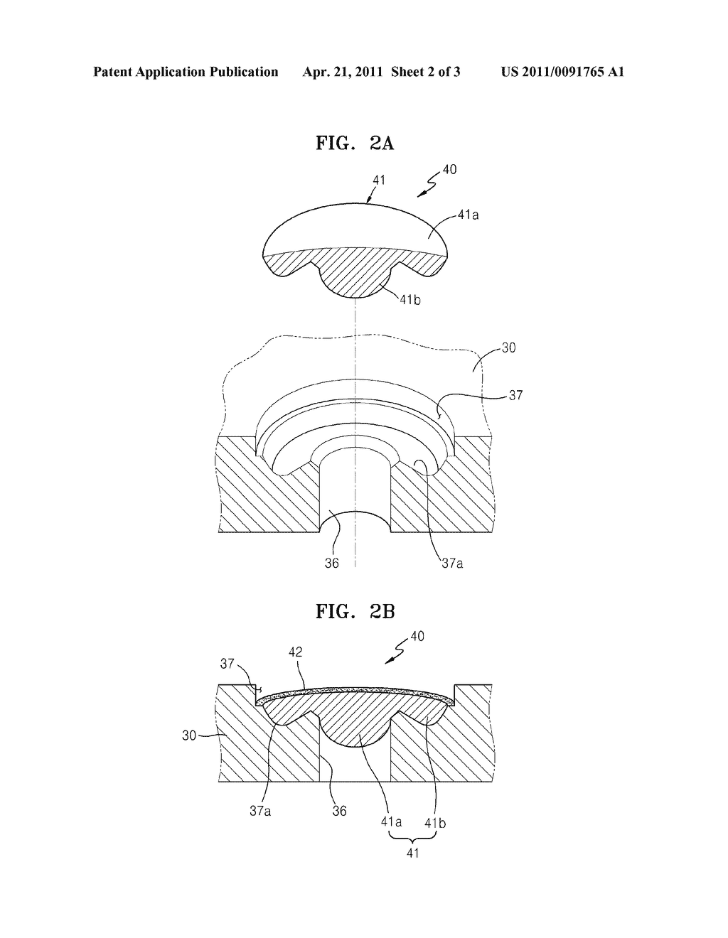 SECONDARY BATTERY INCLUDING SEALING STRUCTURE FOR ELECTROLYTE INJECTION HOLE AND METHOD OF MANUFACTURING THE SECONDARY BATTERY - diagram, schematic, and image 03