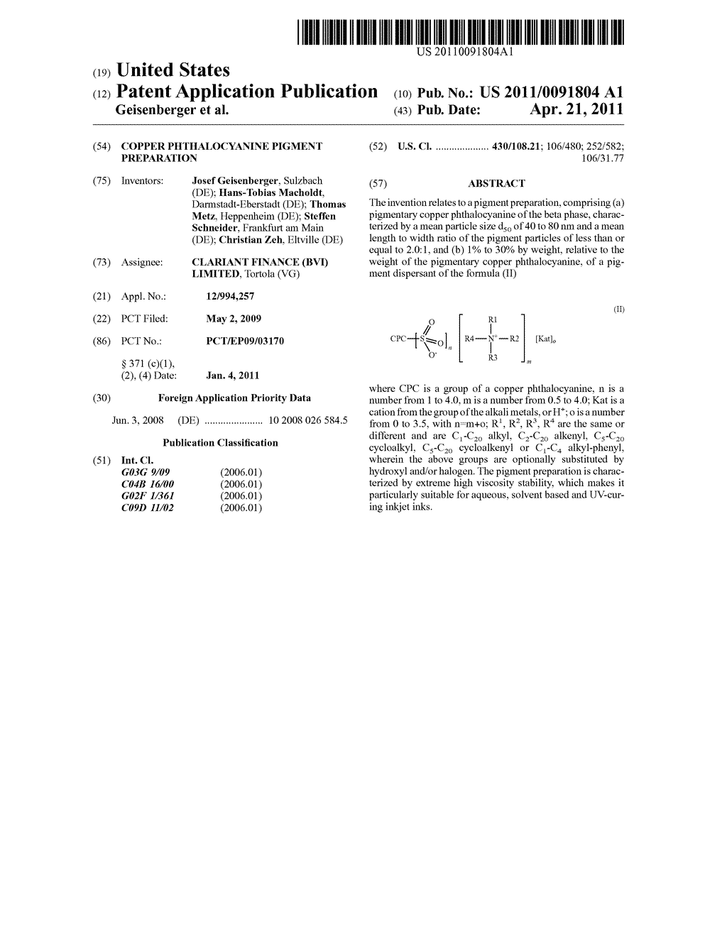 Copper Phthalocyanine Pigment Preparation - diagram, schematic, and image 01