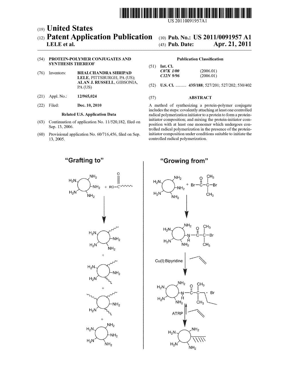 PROTEIN-POLYMER CONJUGATES AND SYNTHESIS THEREOF - diagram, schematic, and image 01