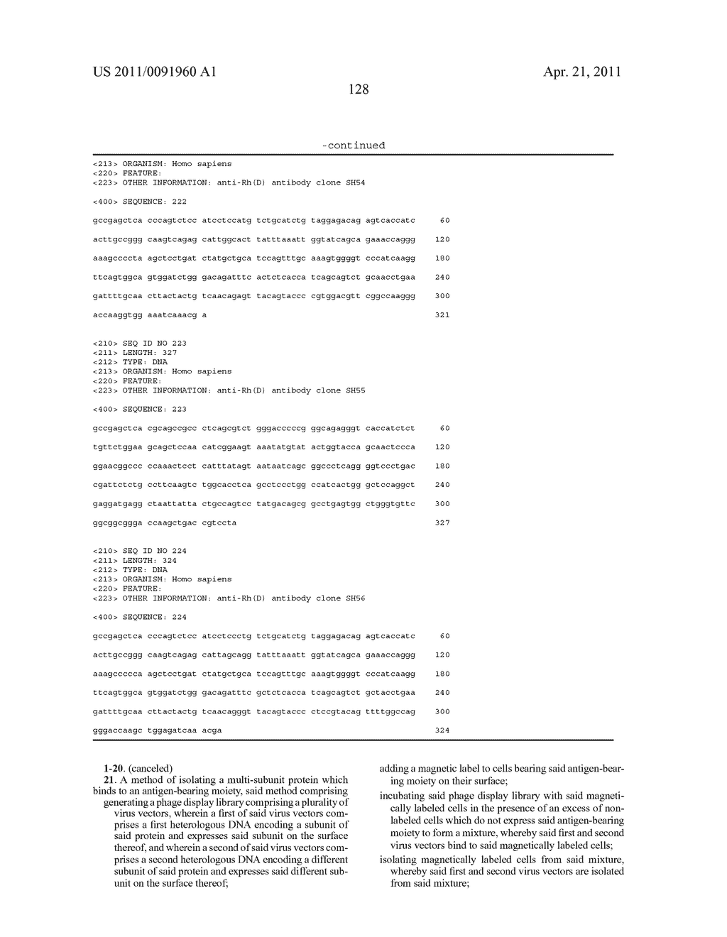 Compositions and Methods for Detection of Antibody Binding to Cells - diagram, schematic, and image 167