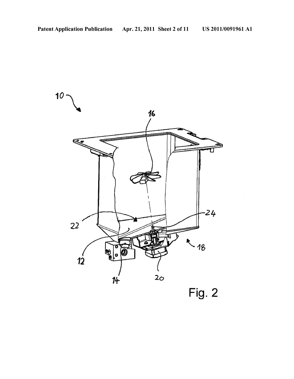 Tissue Processor For Treating Tissue Samples - diagram, schematic, and image 03