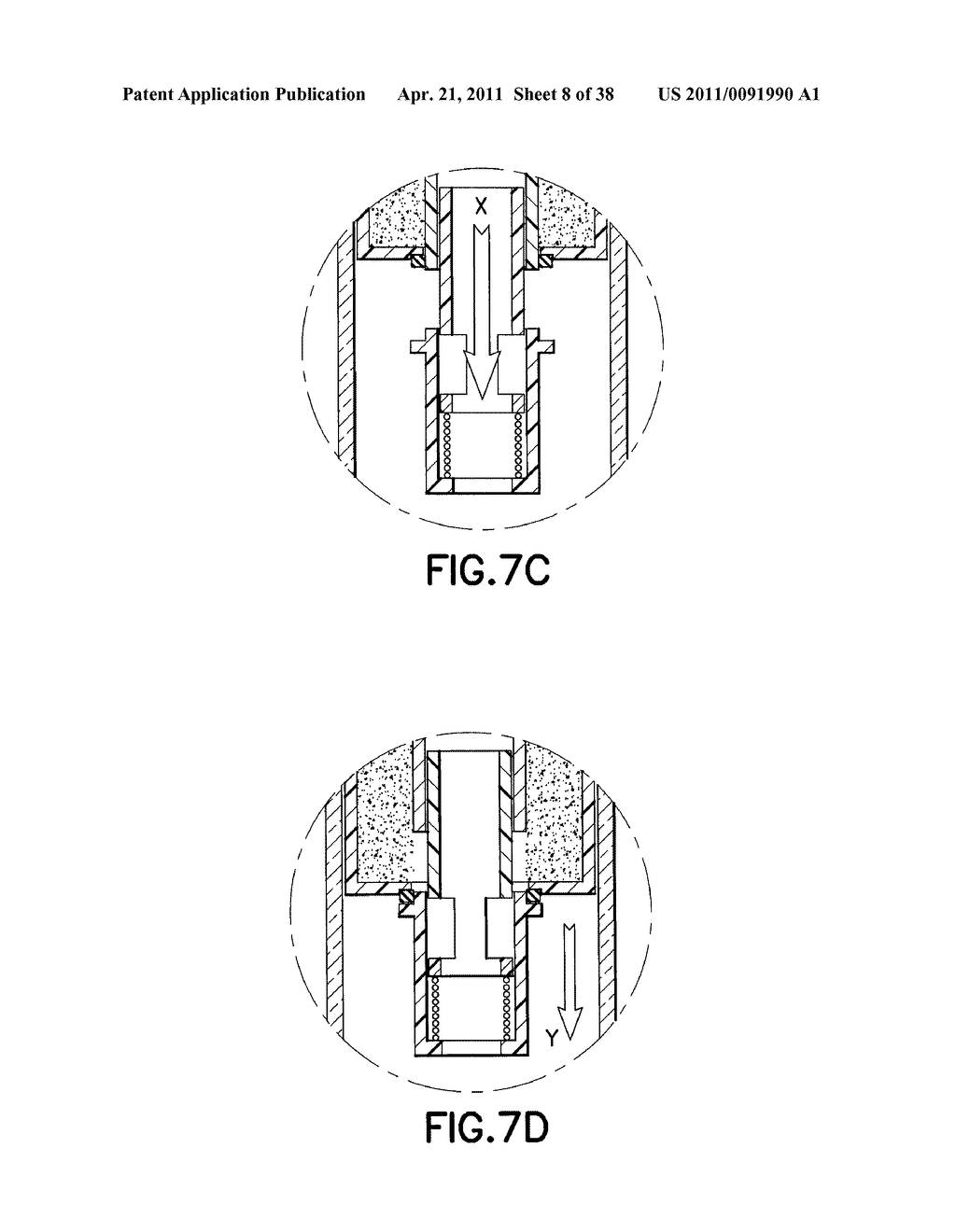 DEVICE AND METHODS FOR COLLECTION OF BIOLOGICAL FLUID SAMPLE AND TREATMENT OF SELECTED COMPONENTS - diagram, schematic, and image 09