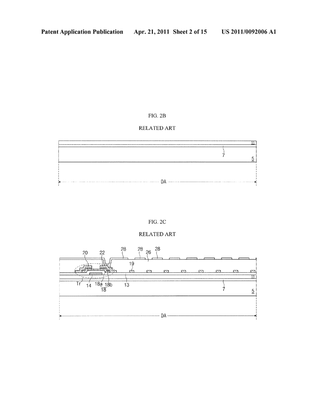 METHOD OF FABRICATING DISPLAY DEVICE USING PLASTIC SUBSTRATE - diagram, schematic, and image 03