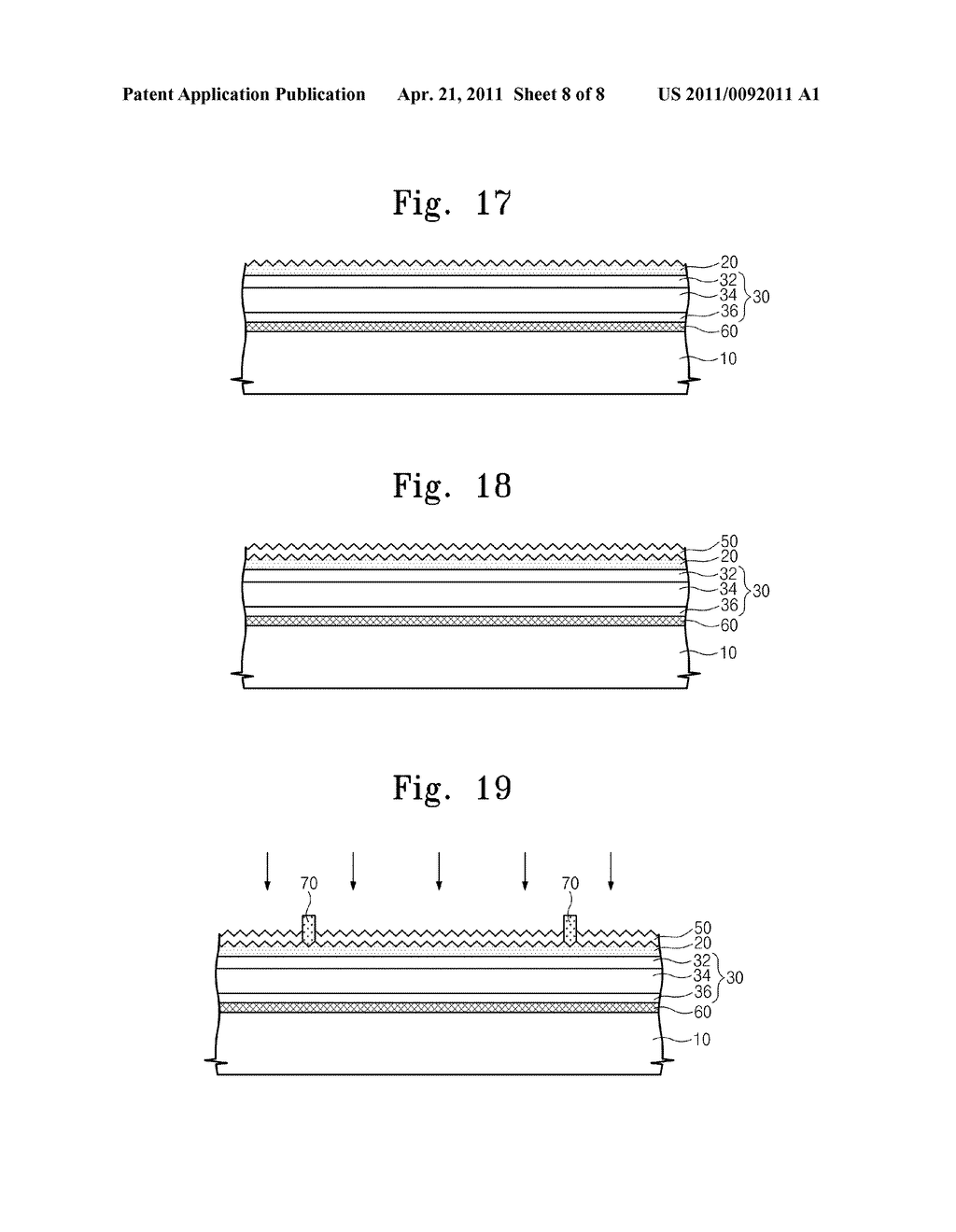 METHOD FOR ANTIREFLECTION TREATMENT OF A ZINC OXIDE FILM AND METHOD FOR MANUFACTURING SOLAR CELL USING THE SAME - diagram, schematic, and image 09