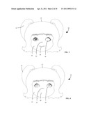 Lighted Display Devices for Producing Static or Animated Visual Displays, Including Animated Facial Features diagram and image