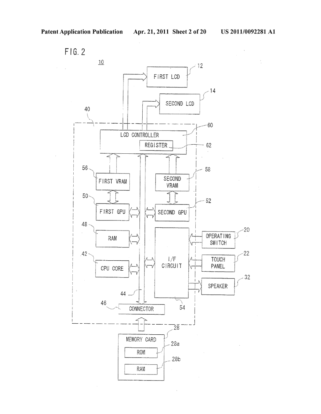 Game apparatus, storage medium storing a game program, and game controlling method - diagram, schematic, and image 03