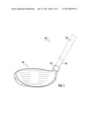 RELEASABLE AND INTERCHANGEABLE CONNECTIONS FOR GOLF CLUB HEADS AND SHAFTS diagram and image