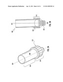 RELEASABLE AND INTERCHANGEABLE CONNECTIONS FOR GOLF CLUB HEADS AND SHAFTS diagram and image