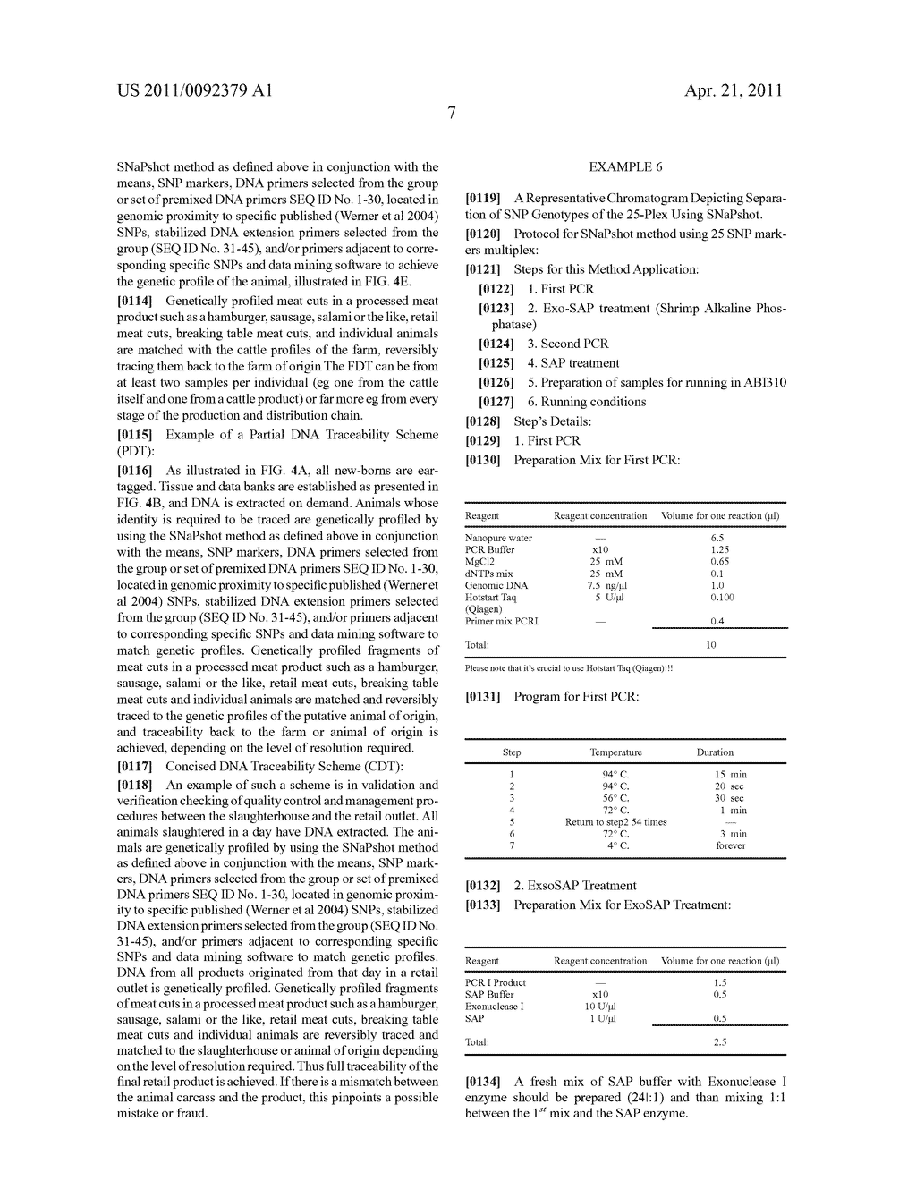 GENOTYPING METHOD AND MEANS THEREOF FOR USE IN TRACEABILITY SCHEMES - diagram, schematic, and image 15