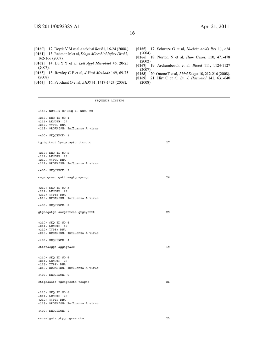 COMPOSITIONS AND METHODS TO DETECT INFLUENZA VARIANTS - diagram, schematic, and image 66