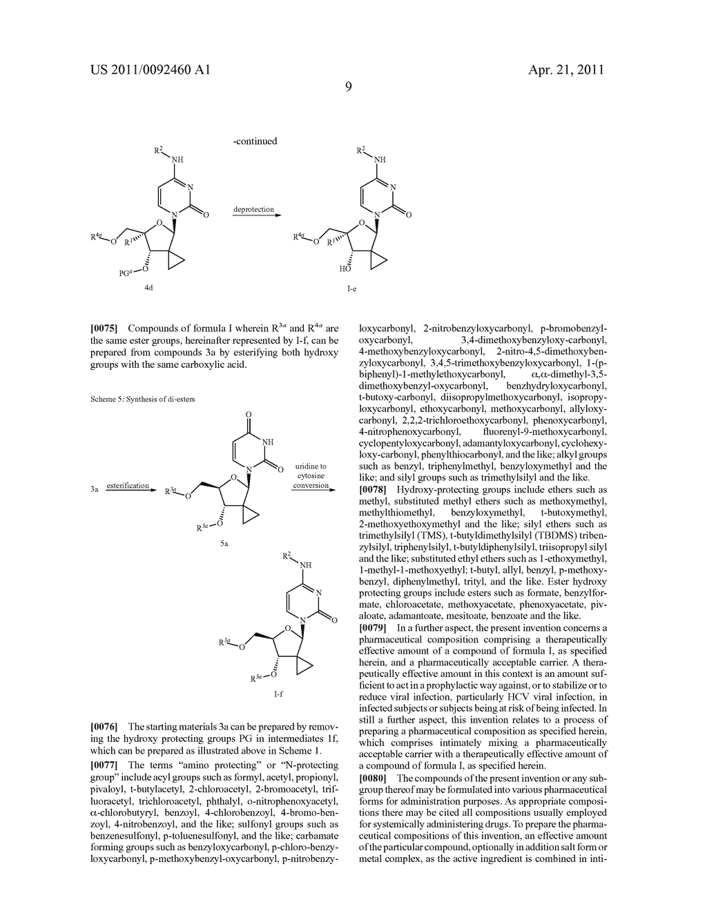 CYCLOPROPYL POLYMERASE INHIBITORS - diagram, schematic, and image 10