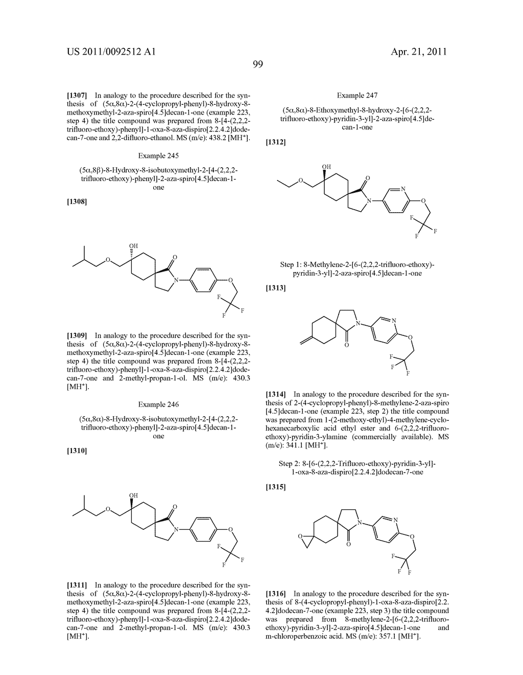 NEW HSL INHIBITORS USEFUL IN THE TREATMENT OF DIABETES - diagram, schematic, and image 100