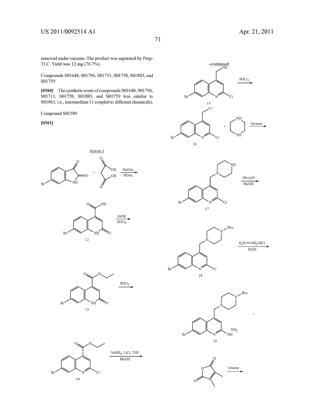 COMPOUNDS WITH ANTI-CANCER ACTIVITY - diagram, schematic, and image 80