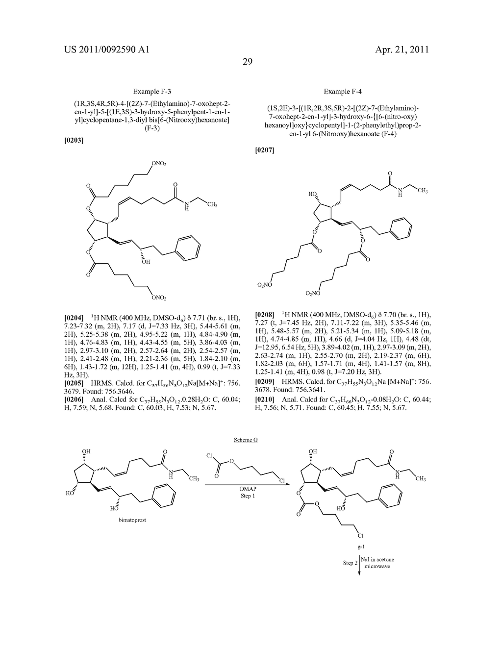 NITRIC OXIDE DONATING PROSTAMIDES - diagram, schematic, and image 30