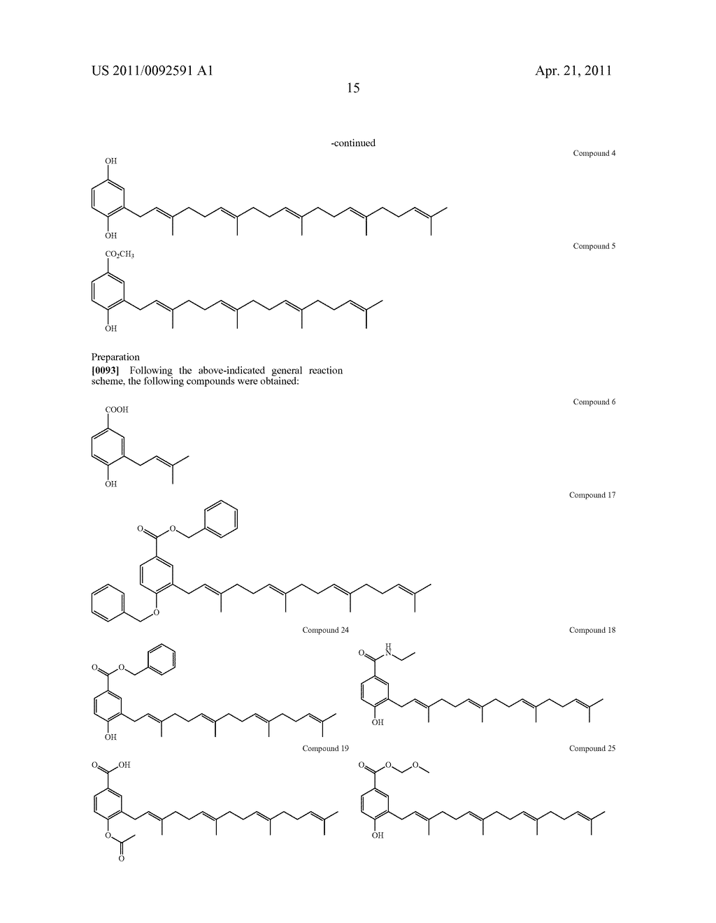 PHENYL-PRENYL DERIVATIVES, OF MARINE AND SYNTHETIC ORIGIN, FOR THE TREATMENT OF COGNITIVE, NEURODEGENERATIVE OR NEURONAL DISEASES OR DISORDERS - diagram, schematic, and image 16