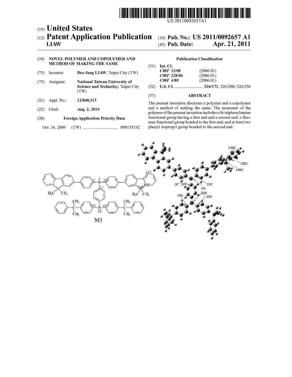 Novel Polymer and Copolymer and Method of Making the Same - diagram, schematic, and image 01