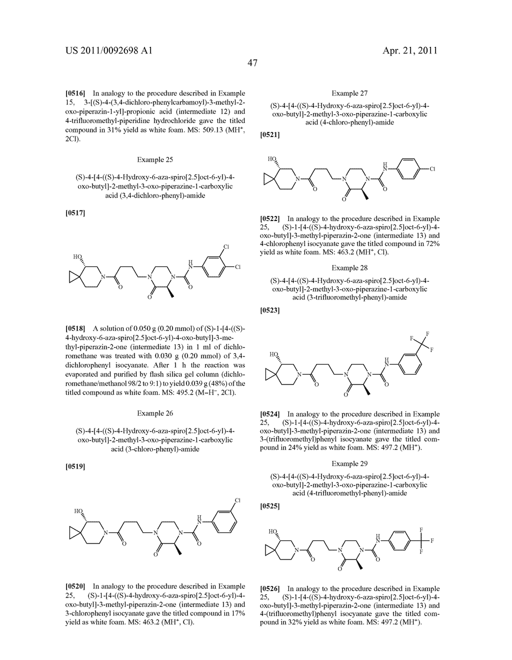 NOVEL HETEROCYCLYL COMPOUNDS - diagram, schematic, and image 48