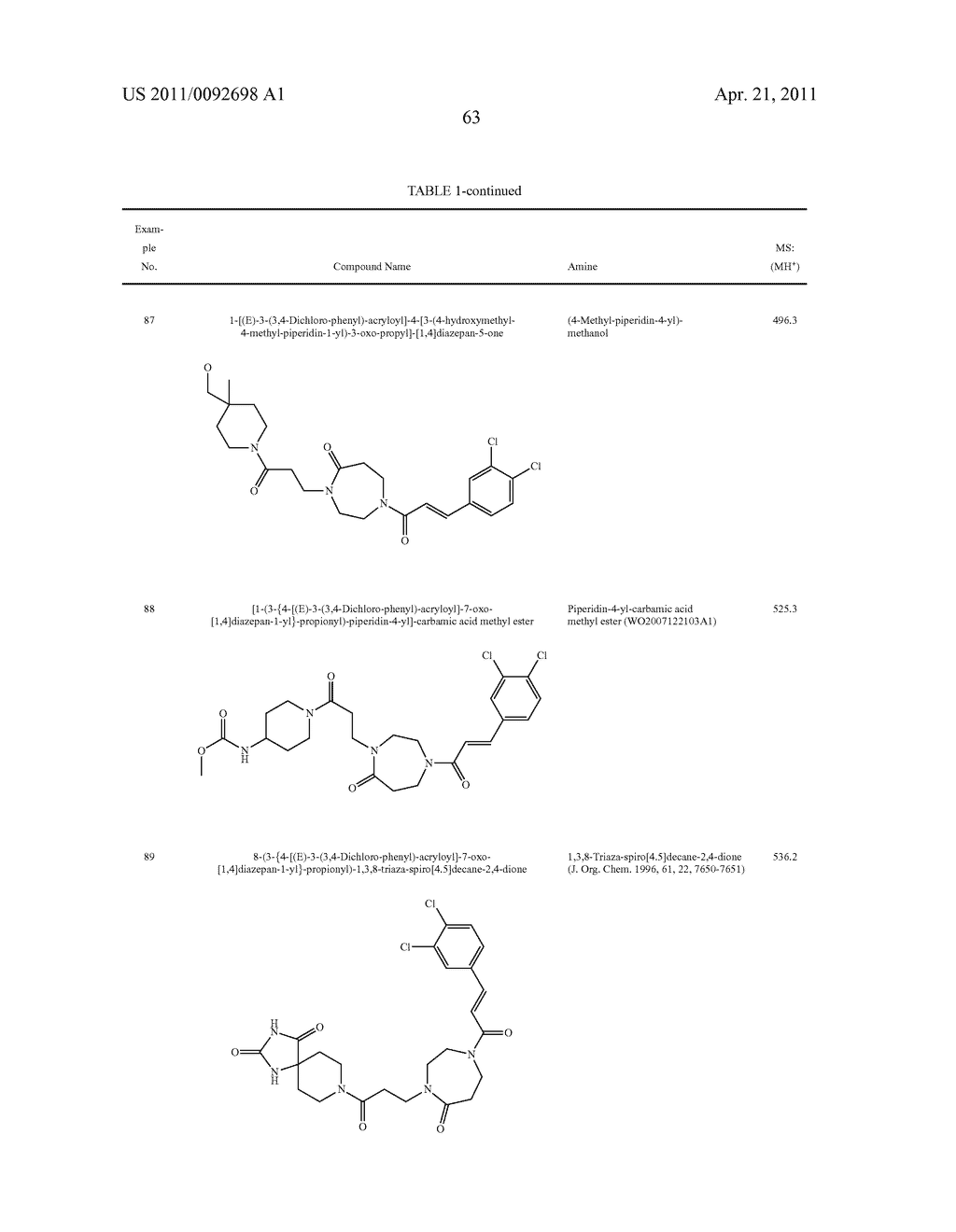 NOVEL HETEROCYCLYL COMPOUNDS - diagram, schematic, and image 64