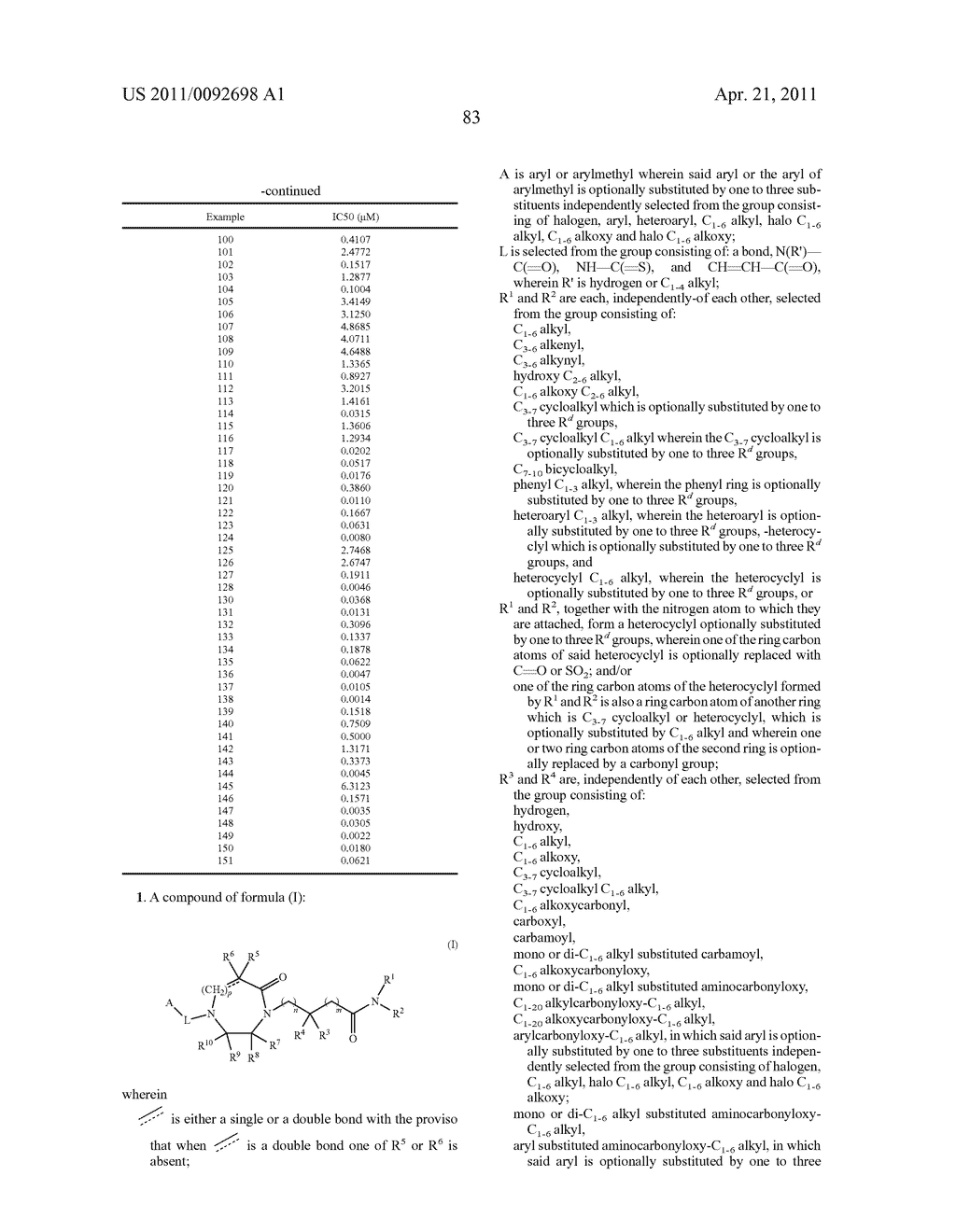 NOVEL HETEROCYCLYL COMPOUNDS - diagram, schematic, and image 84