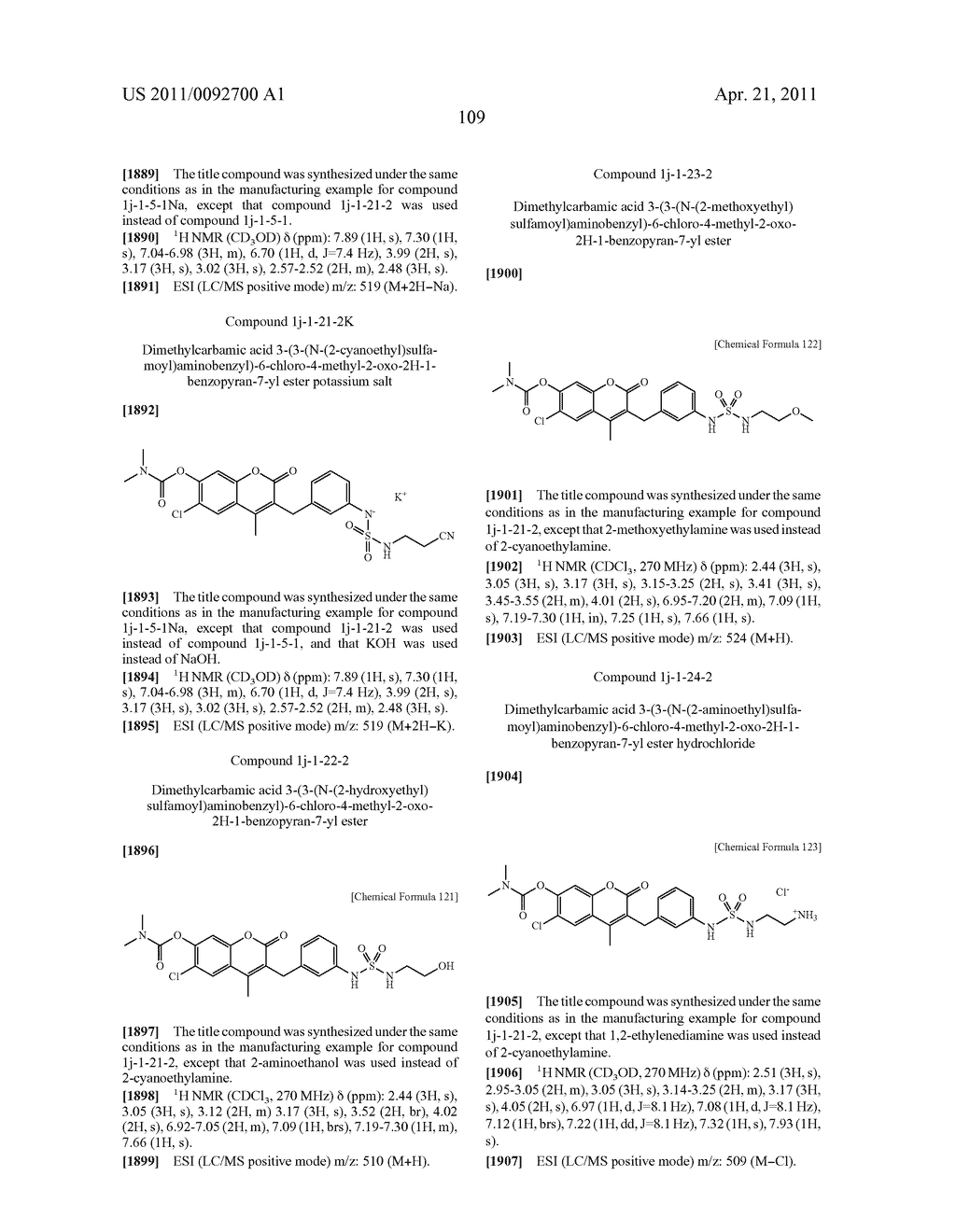 Novel Coumarin Derivative Having Antitumor Activity - diagram, schematic, and image 110