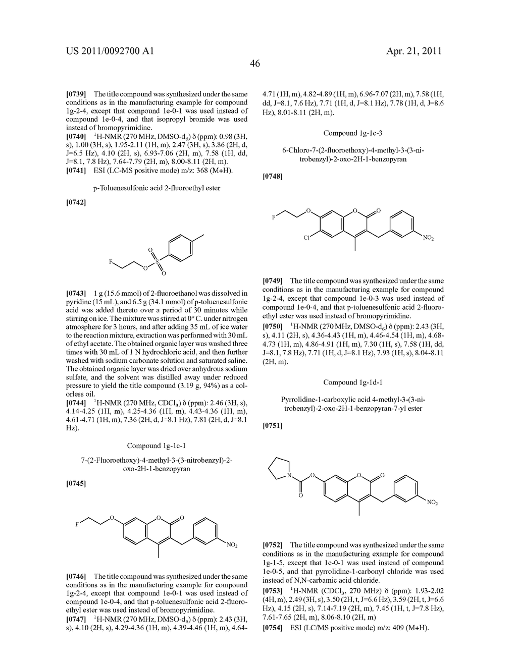 Novel Coumarin Derivative Having Antitumor Activity - diagram, schematic, and image 47