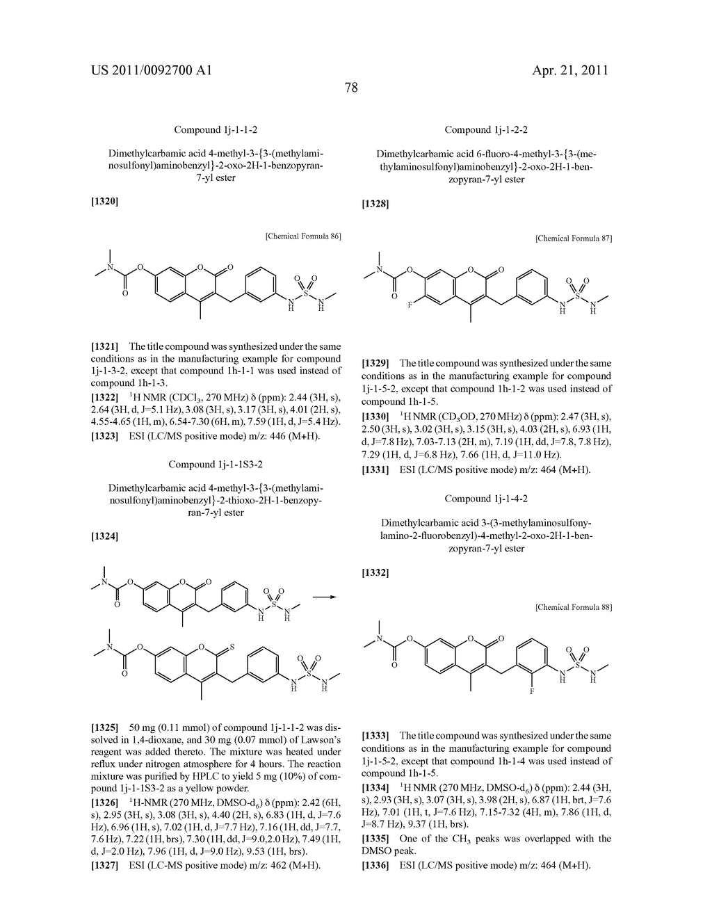 Novel Coumarin Derivative Having Antitumor Activity - diagram, schematic, and image 79