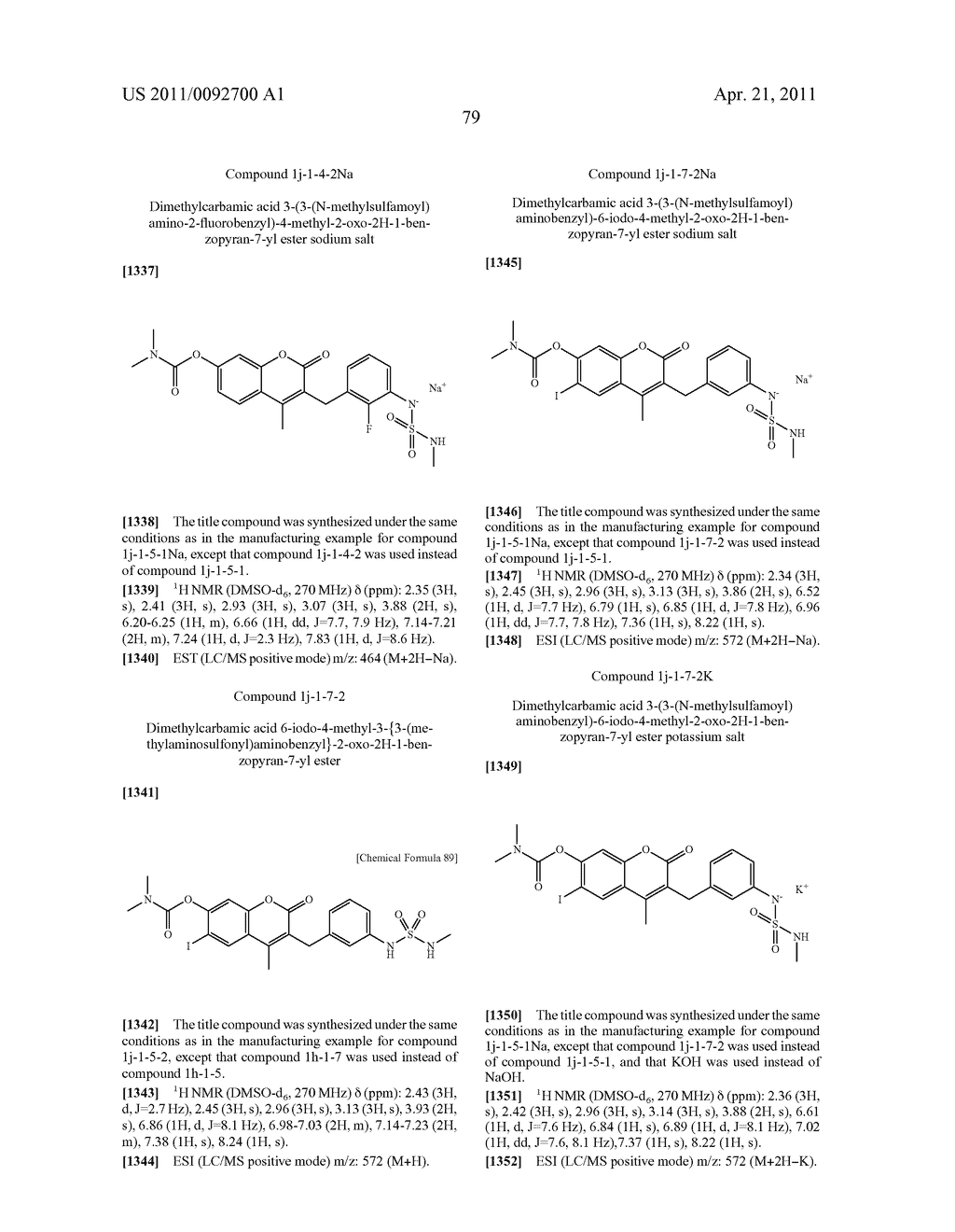 Novel Coumarin Derivative Having Antitumor Activity - diagram, schematic, and image 80