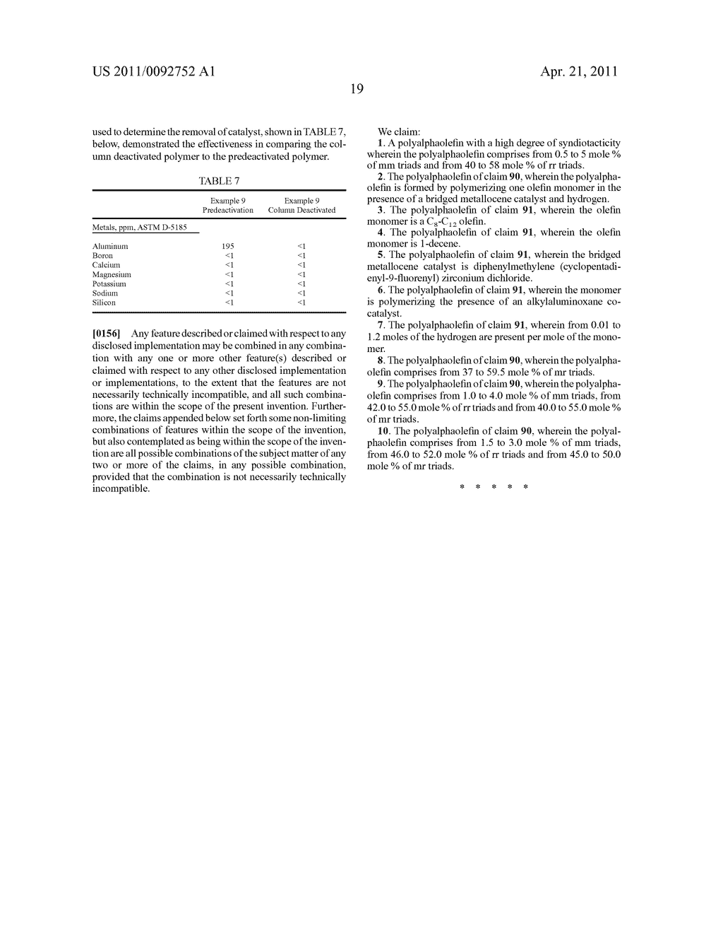 Polyalphaolefins and processes for forming polyalphaolefins - diagram, schematic, and image 29