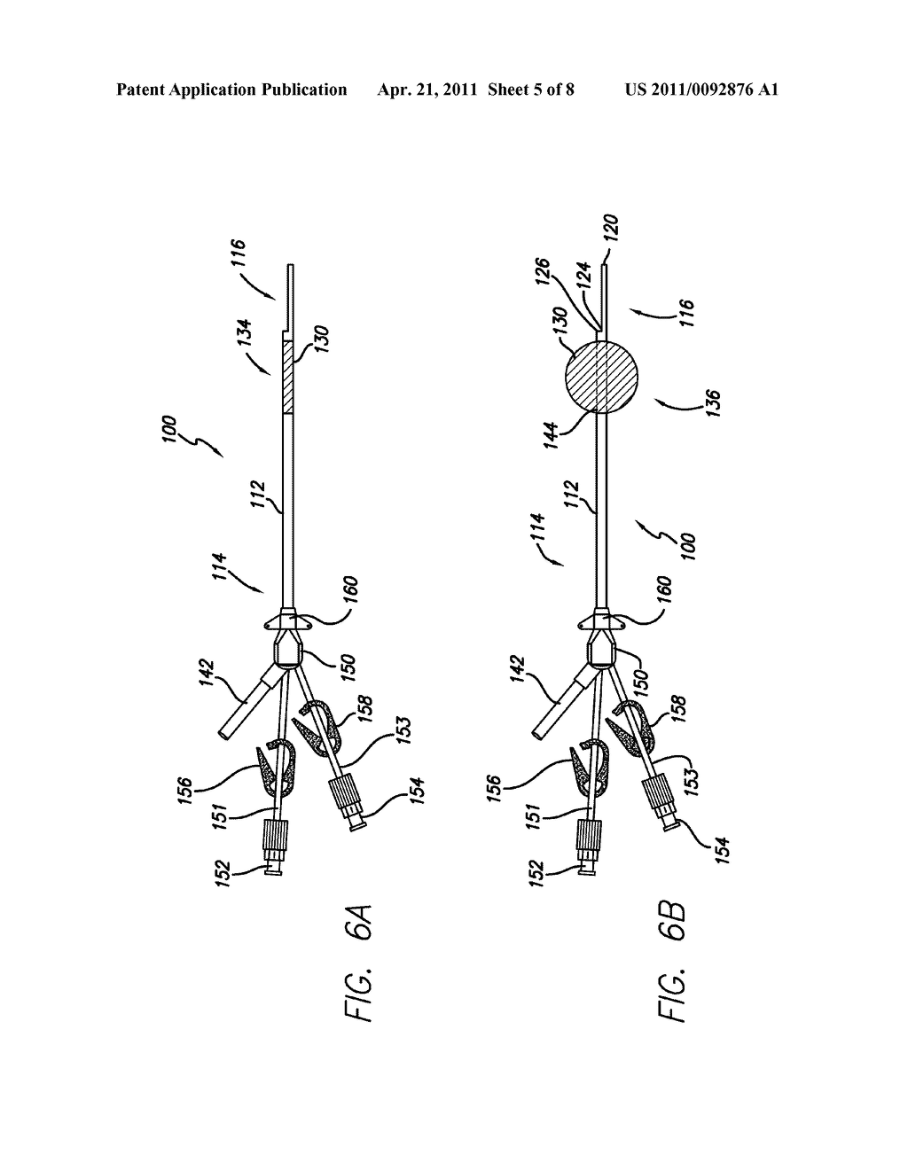 Chronic Hemodialysis Catheter with Balloon - diagram, schematic, and image 06