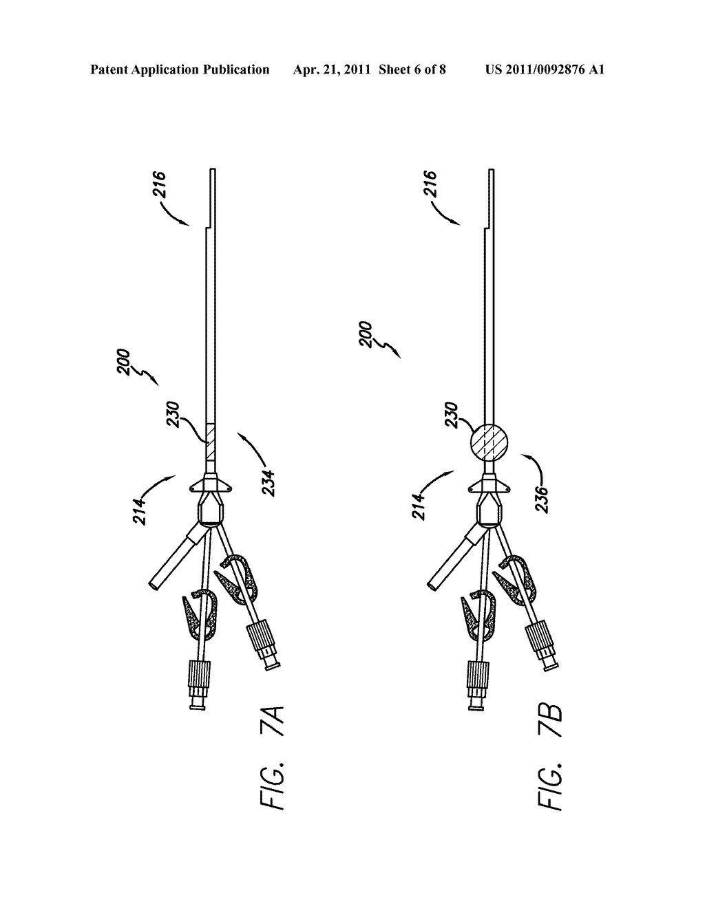 Chronic Hemodialysis Catheter with Balloon - diagram, schematic, and image 07