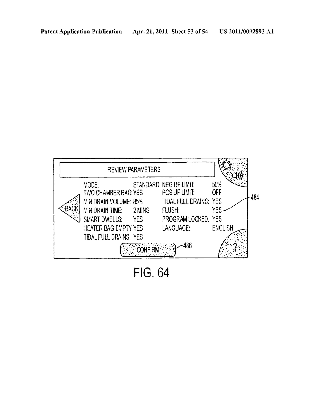MEDICAL TREATMENT SYSTEM AND METHODS USING A PLURALITY OF FLUID LINES - diagram, schematic, and image 54
