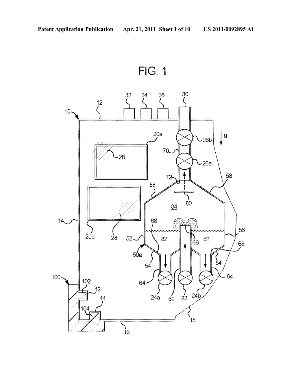 DIALYSIS SYSTEMS HAVING SPIRALING FLUID AIR SEPARATION CHAMBERS - diagram, schematic, and image 02