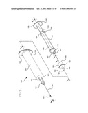 Syringe With Disabling Mechanism diagram and image