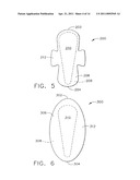 SYSTEM COMPRISING THONG-SHAPED HOLDER AND ABSORBENT ARTICLE diagram and image