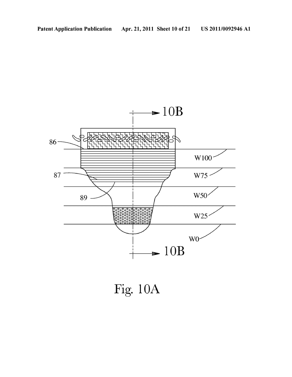 Wearable Article with Extensible Fastening Member Having Stress Distribution Features and/or Fastening Combination Performance Characteristics, and Method of Testing and Selecting Fastening Combination Performance Characteristics - diagram, schematic, and image 11