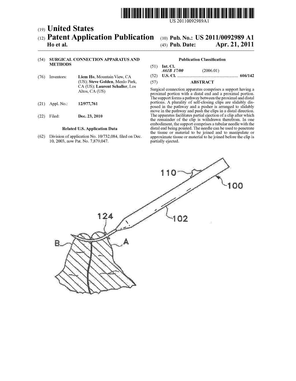 Surgical Connection Apparatus and Methods - diagram, schematic, and image 01