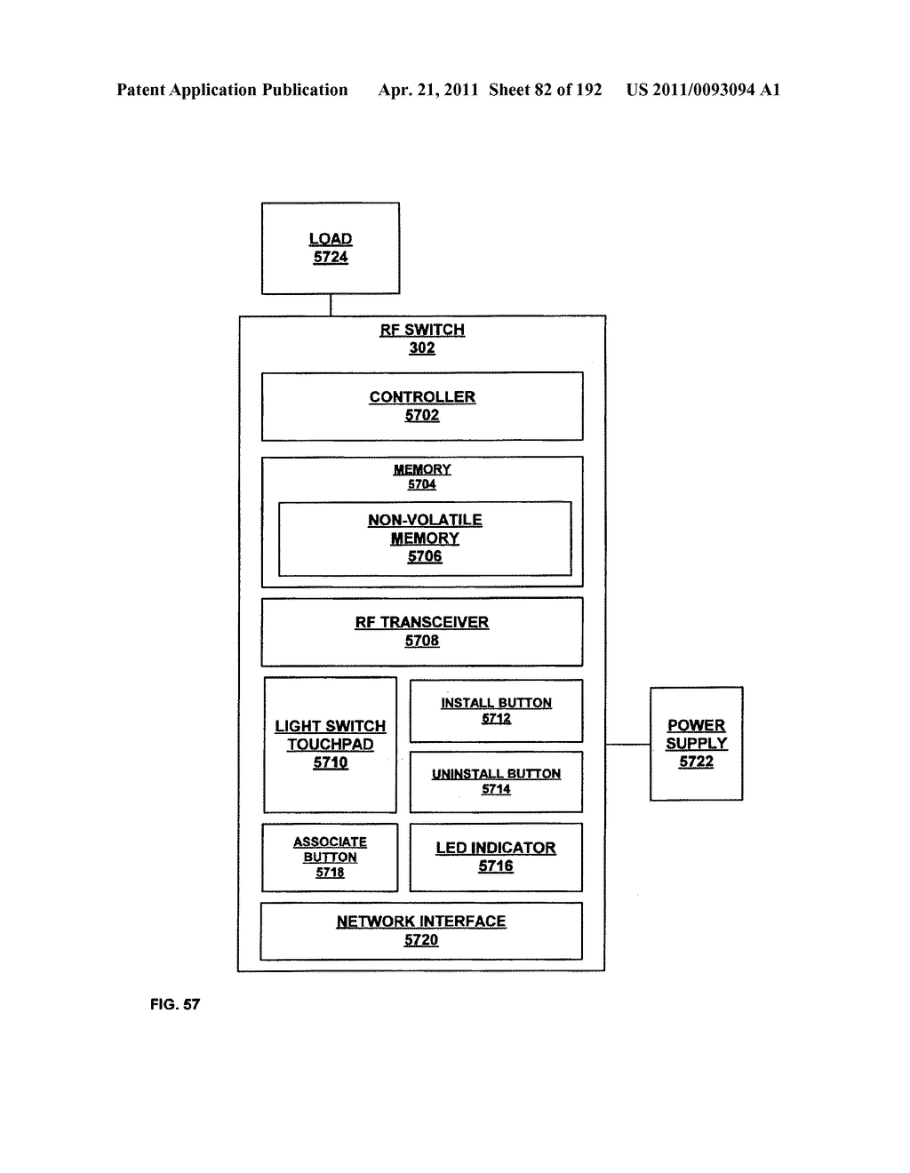 In-Wall Occupancy Sensor with RF Control - diagram, schematic, and image 83