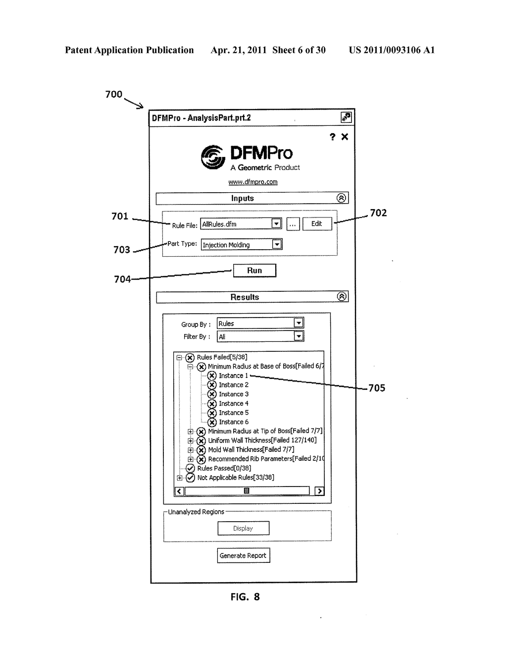 Manufacturability Evaluation of Injection Molded Plastic Models Using a CAD Based DFX Evaluation System - diagram, schematic, and image 07