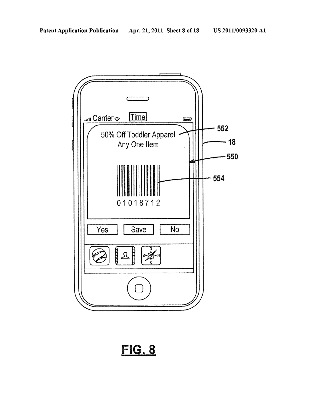 System and Method for Providing Advertising to a Wireless User Device - diagram, schematic, and image 09