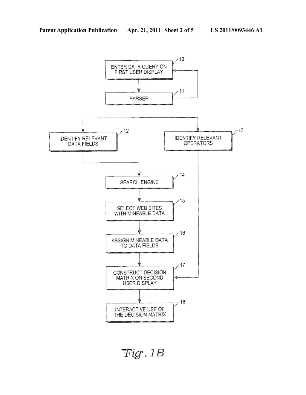 WEB-BASED DECISION MATRIX DISPLAY - diagram, schematic, and image 03