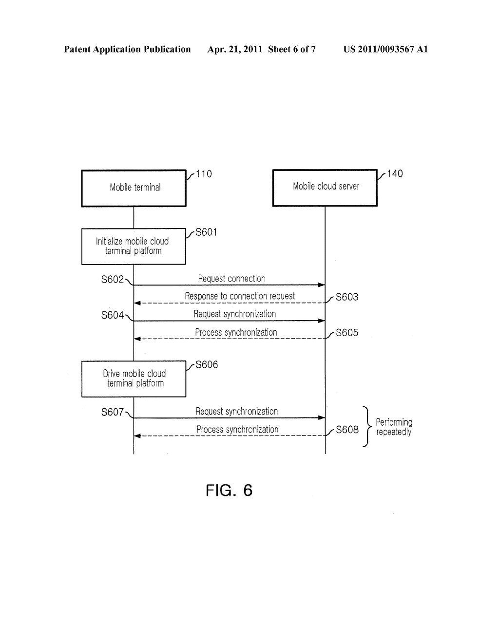 MOBILE TERMINAL FOR PROVIDING MOBILE CLOUD SERVICE AND OPERATION METHOD THEREOF - diagram, schematic, and image 07