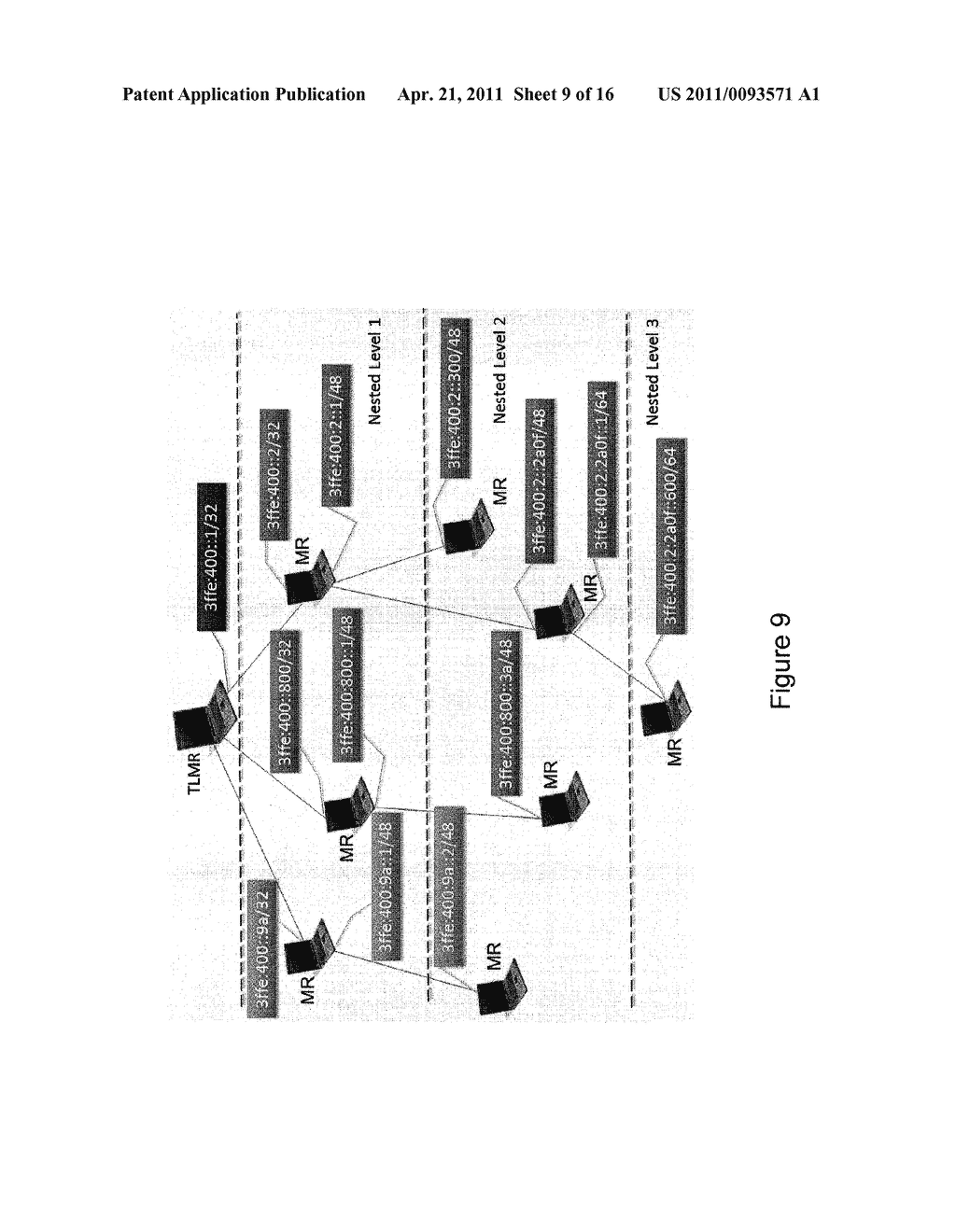 NETWORK MOBILITY FOR MULTI-LEVEL NETWORKS - diagram, schematic, and image 10