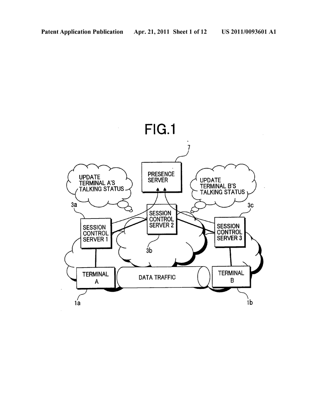 Session control apparatus, software applied to session control apparatus, communication control method, and network system - diagram, schematic, and image 02