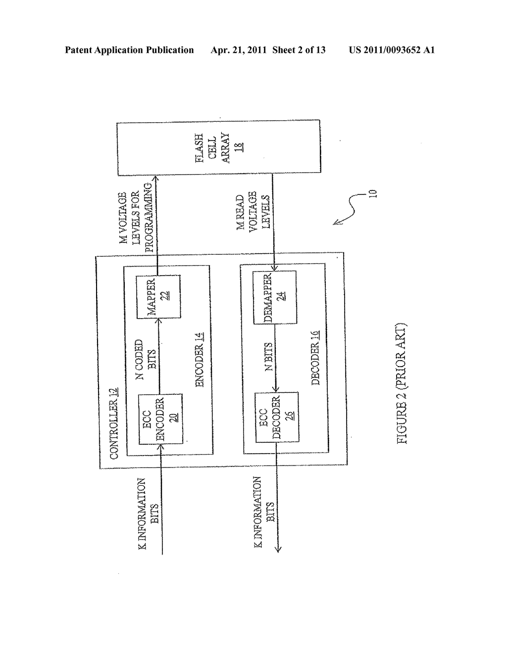 MULTI-BIT-PER-CELL FLASH MEMORY DEVICE WITH NON-BIJECTIVE MAPPING - diagram, schematic, and image 03