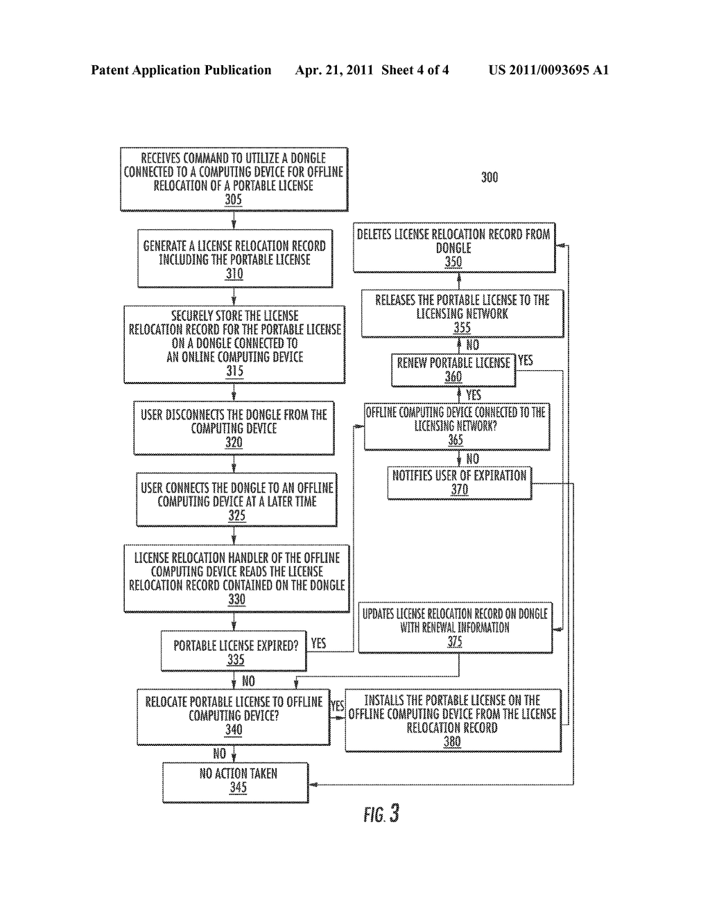 SECURE OFFLINE RELOCATION OF PORTABLE SOFTWARE LICENSES - diagram, schematic, and image 05