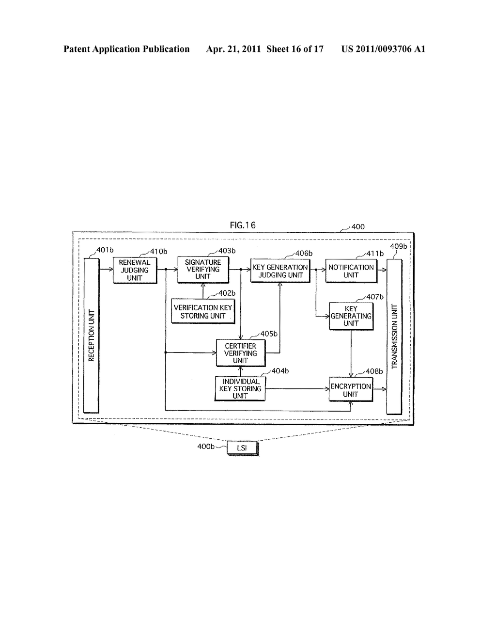 ENCRYPTION DEVICE, KEY DISTRIBUTION DEVICE AND KEY DISTRIBUTION SYSTEM - diagram, schematic, and image 17