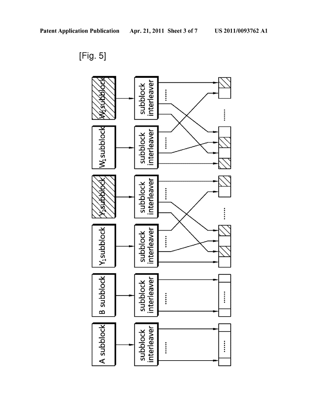 APPARATUS AND METHOD FOR TRANSMITTING DATA USING TURBO CODE - diagram, schematic, and image 04